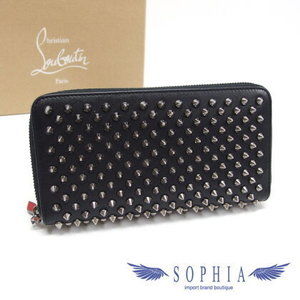 Christian Louboutin Panettone Spiked Wallet Black